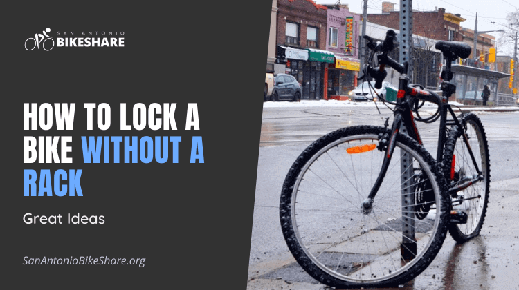 How to Lock A Bike Without A Rack | Great Ideas