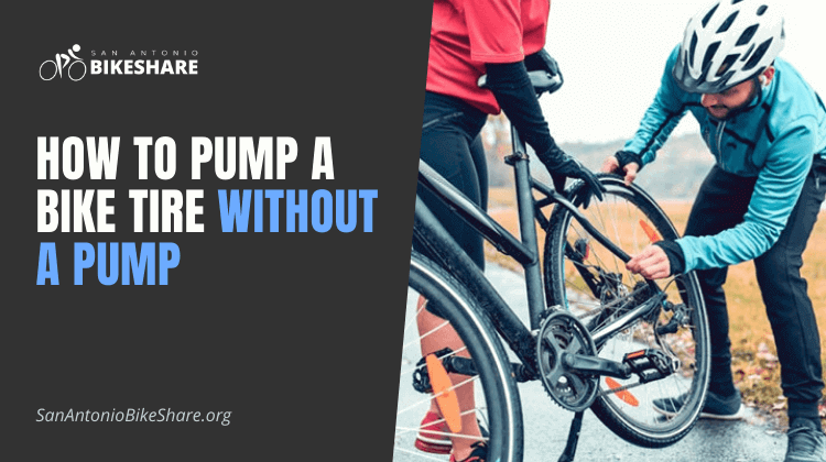 How to Pump A Bike Tire Without A Pump